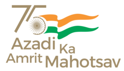 Azadi Ka Amrit Mahotsav logo - 75 years of Indian Independence